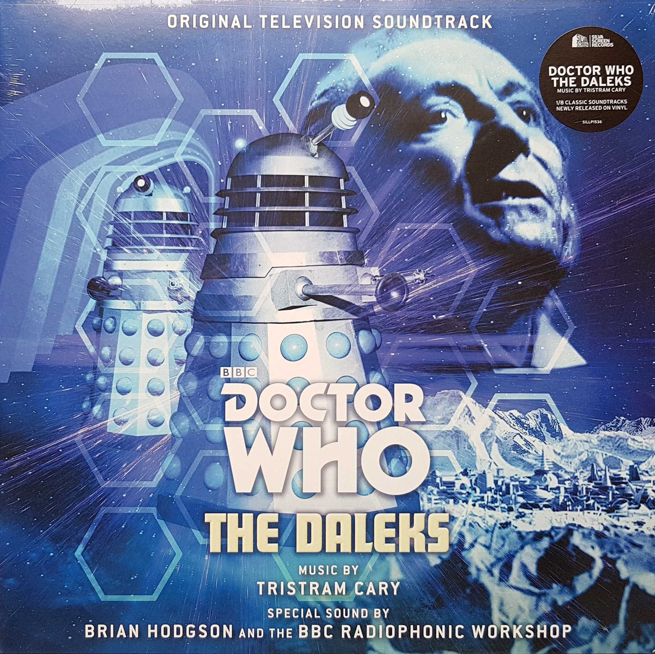 Picture of SILLP 1536 Doctor Who - The Daleks by artist Tristram Cary from the BBC records and Tapes library